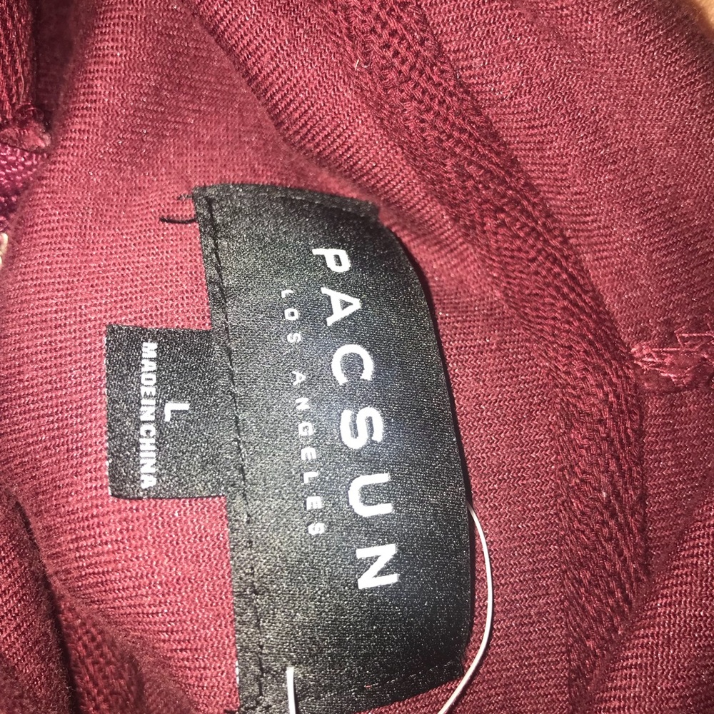 Large Suede PacSun Hoodie